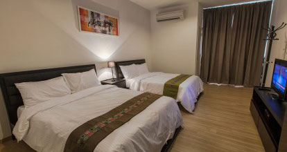 Serviced Apartment Bedroom